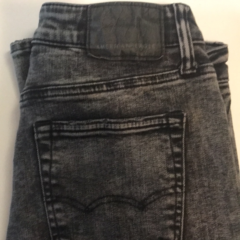 American Eagle Next Level Flex 30x34 Factory Faded Ripped Jeans - Picture 12 of 12